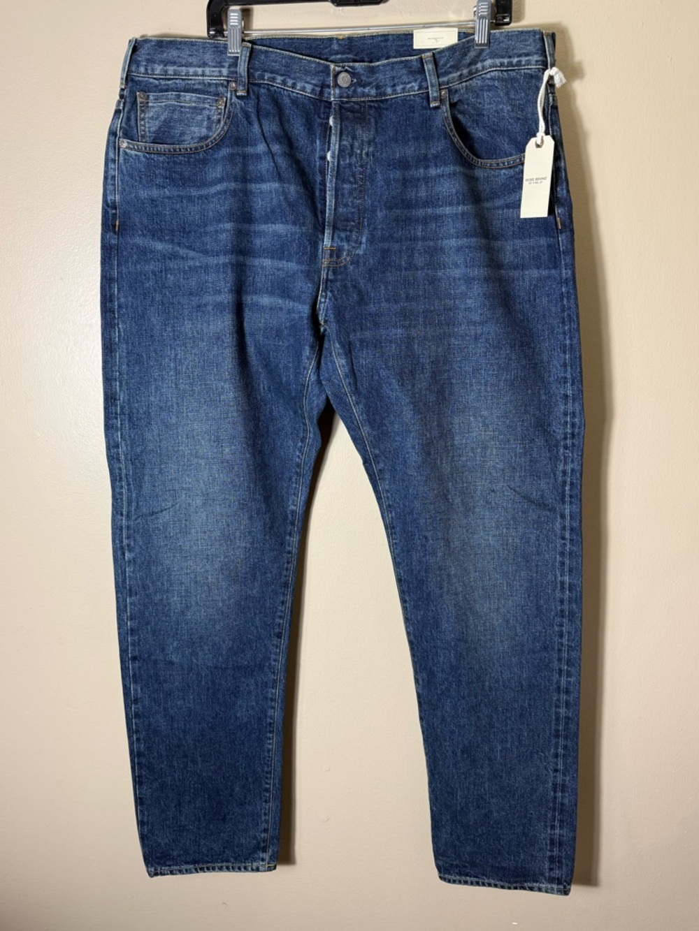 OOBE Brand 161 King St Selvedge Jeans 40x32 Tapered Japanese Denim NWT‎